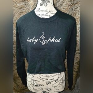 Baby Phat Black Long Sleeve Top